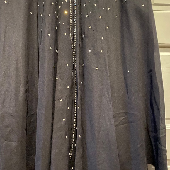 Tory Burch Navy Rhinestone patterned Dress - Picture 9 of 9